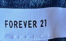 Load image into Gallery viewer, Forever 21 Womens Blue Denim Regular Fit Medium Wash Skinny Jeans Size L