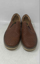 Load image into Gallery viewer, Johnston & Murphy Mens McGuffey 25-1382 Brown Woven Leather Slip-On Shoes Sz 10M