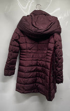 Load image into Gallery viewer, Laundry By Shelli Segal Mens Red Full Zip Pockets Hooded Puffer Jacket Size M