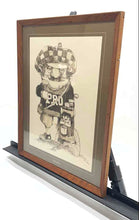 Load image into Gallery viewer, The Pro By Gary Patterson Golf Humor Art Print Framed And Signed Wall Decor