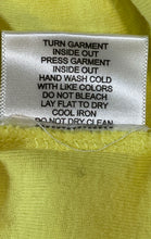 Load image into Gallery viewer, Authentic Tory Burch Womens Yellow Cotton Sleeveless Pullover Tank Top Size S