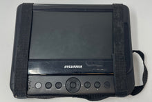 Load image into Gallery viewer, Sylvania Model No. SDVD8716D Dual Screen Portable DVD Player Not Tested