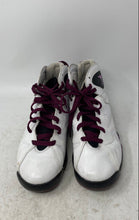Load image into Gallery viewer, Nike Boys Air Jordan 7 442960-127 White Black Purple Sneakers Shoes Size 6Y