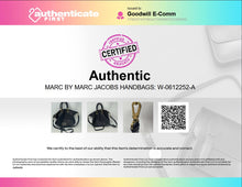Load image into Gallery viewer, Authentic Marc By Marc Jacob Womens Black Satchel Handbag Worn Stained