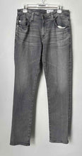 Load image into Gallery viewer, AG Mens Gray Denim Graduate Tailored Fit Straight Leg Jeans Size 32X34