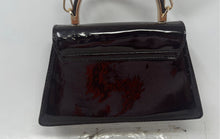 Load image into Gallery viewer, Aldo Womens Brown Gold-Tone Inner Pockets Chain Strap Top Handle Handbag