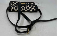 Load image into Gallery viewer, Vera Bradley Womens Black White Printed Adjustable Strap Crossbody Purse