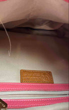 Load image into Gallery viewer, Valentina Womens Orange Brown Inner Pockets Adjustable Strap Zipper Hobo Bag