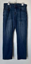 Load image into Gallery viewer, True Religion Mens Blue Ricky Stretch Relaxed Denim Straight Leg Jeans Size 32
