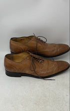 Load image into Gallery viewer, Mercanti Fiorentini Mens Brown Leather Wingtip Oxford Dress Shoes Size 12 M