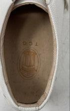 Load image into Gallery viewer, TCG Mens Kennedy White Leather Lace-Up Low Top Sneaker Shoes Size 10