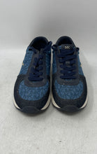 Load image into Gallery viewer, Michael Kors Womens Allie SG18L Blue Round Toe Lace-Up Sneaker Shoes Size 7.5M