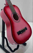 Load image into Gallery viewer, Pink Sunburst 6-String Right-Handed Beginners Acoustic Guitar For Kids