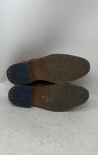 Load image into Gallery viewer, Van Heusen Mens Garrett Brown Faux Leather Low Top Oxford Dress Shoes Size 9M