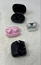 Load image into Gallery viewer, Lot Of 4 Pcs Assorted Mixed Models Wireless In-Ear Earbuds With Case Not Tested
