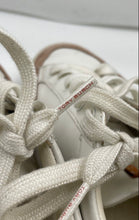 Load image into Gallery viewer, Authentic Tory Burch Womens Bari Nappa White Pink Sneakers Shoes Size 7 M