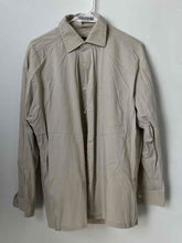 Load image into Gallery viewer, Hugo Boss Mens Cream Long Sleeve Collared Stretch Dress Shirt Size 16 1/2 32/33