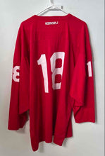 Load image into Gallery viewer, Kamazu Mens Red Florida Panthers #18 Long Sleeve Hockey Jersey Size XL