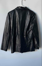 Load image into Gallery viewer, Princess Polly Womens Black Long Sleeve Regular Fit Button Front Jacket Size S/M