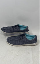 Load image into Gallery viewer, American Eagle Womens Blue Cloth Round Toe Slip-On Loafer Shoes Size 5