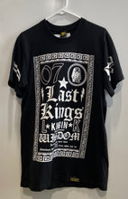 Load image into Gallery viewer, Last Kings Mens Black Egyptian Graphic Short Sleeve Pullover T-Shirt Size M