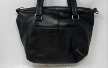 Load image into Gallery viewer, Fossil Womens Dawson Black Leather Double Handle Crossbody Strap Satchel Bag