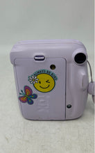 Load image into Gallery viewer, Fujifilm Instax Mini 11 Purple Built-In Flash Instant Film Camera Untested