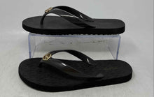 Load image into Gallery viewer, Michael Kors Womens Mini Jet Set Dark Brown Slip-On Flip Flop Sandals Size 6M
