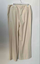 Load image into Gallery viewer, Calvin Klein Womens Beige Pleated Front Wide-Leg Trouser Pants Size 14