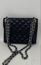 Load image into Gallery viewer, Rebecca Minkoff Womens Affair Black Leather Magnetic Convertible Crossbody Bag