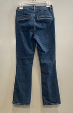 Load image into Gallery viewer, Ann Taylor Womens Blue Denim High Rise Pockets The Boot Ankle Jeans Size 0
