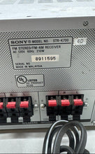 Load image into Gallery viewer, Sony Silver 5.1 Channel Stereo FM-AM Receiver Model STR-K700 Not Tested