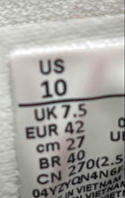 Load image into Gallery viewer, Nike Womens Air Jordan 1 Mid White Red Black Lace-Up Sneaker Shoes Size 10