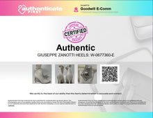 Load image into Gallery viewer, Authentic Giuseppe Zanotti Womens White Ankle Booties Size EUR 39.5 Stained Worn