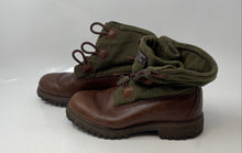 Load image into Gallery viewer, Timberland Mens Brown Green Round Toe Lace-Up Combat Boots Size 7