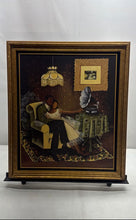 Load image into Gallery viewer, Love Song Man And Woman Picture Wall Art Framed Print By Annie Lee