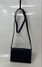 Load image into Gallery viewer, Kate Spade New York Womens Black Leather Single Strap Flap Over Crossbody Bag