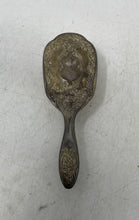 Load image into Gallery viewer, Silver Color Floral Ornate Handle Collectible Handheld Vanity Hair Brush