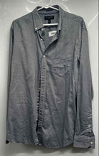 Load image into Gallery viewer, Banana Republic Mens Gray Untucked Fit Long Sleeve Oxford Button-Up Shirt Sz XL