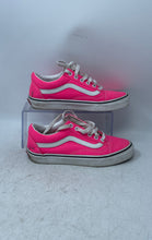 Load image into Gallery viewer, Vans Unisex Old Skool 508731 Hot Pink White Lace-Up Sneaker Shoes Size M5 W6.5