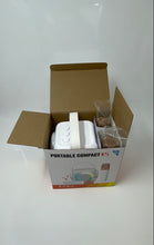 Load image into Gallery viewer, White K5 Portable Compact Karaoke Machine Speaker With Microphone Not Tested