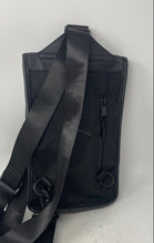Load image into Gallery viewer, True Religion Mens Black Inner Divider Adjustable Strap Top Handle Sling Bag