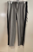 Load image into Gallery viewer, Banana Republic Womens Gray Flat Front Mid Rise Straight Leg Dress Pants Size 4
