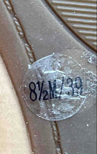 Load image into Gallery viewer, Lucky Brand Womens Beige Patent Leather Round Toe Slip-On Ballet Flats Size 8.5M
