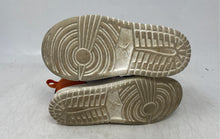Load image into Gallery viewer, Nike Kids White Orange Black Low Top Round Toe Lace-Up Sneaker Shoes Size 9C