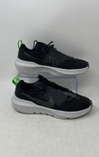 Load image into Gallery viewer, Nike Boys Crater Impact DB3551-001 Black White Lace-Up Low Top Sneakers Sz 5.5Y