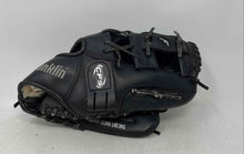 Load image into Gallery viewer, Franklin Mens Black Leather Dual-Band Lacing Left-Handed Baseball Glove