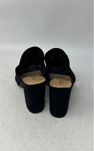Load image into Gallery viewer, Christian Siriano For Payless Womens Alyse Black Suede Mule Heels Size 6.5