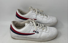 Load image into Gallery viewer, Fila Mens Court 13 Low 1SC60348-125 White Red Blue Lace-Up Sneakers Shoes Sz 13