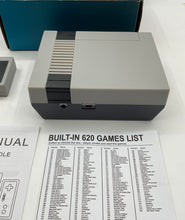 Load image into Gallery viewer, Built-In 620 Classic Games Mini Game Entertainment Console System w/ Controllers